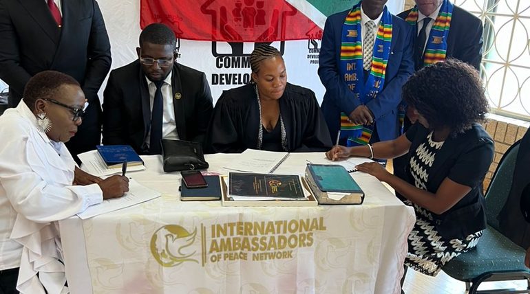 International Ambassadors of Peace Network (IAPN) take root in South Africa